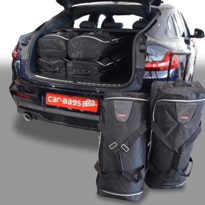 Pack de 6 sacs de voyage sur-mesure pour Bmw X4 (G02) (depuis 2018) - Gamme Classique