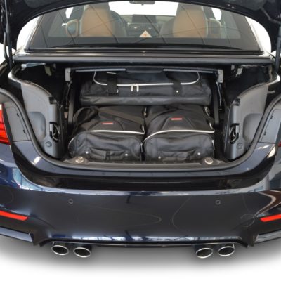 Pack de 4 sacs de voyage sur-mesure pour Bmw Série 4 Cabriolet (F33) (de 2013 à 2020) - Gamme Classique