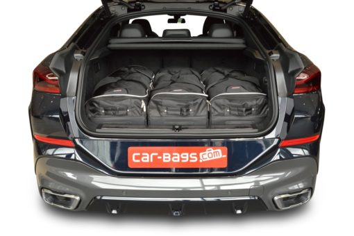 Pack de 6 sacs de voyage sur-mesure pour Bmw X6 (G06) (depuis 2019) - Gamme Classique