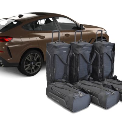 Pack de 6 sacs de voyage sur-mesure pour Bmw X6 (G06) (depuis 2019) - Gamme Pro.Line