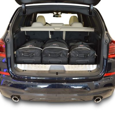 Pack de 6 sacs de voyage sur-mesure pour Bmw X3 (G01) (depuis 2020) - Gamme Classique