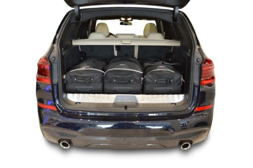 Pack de 6 sacs de voyage sur-mesure pour Bmw X3 (G01) (depuis 2020) - Gamme Classique