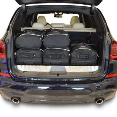 Pack de 6 sacs de voyage sur-mesure pour Bmw X3 (G01) (depuis 2020) - Gamme Classique