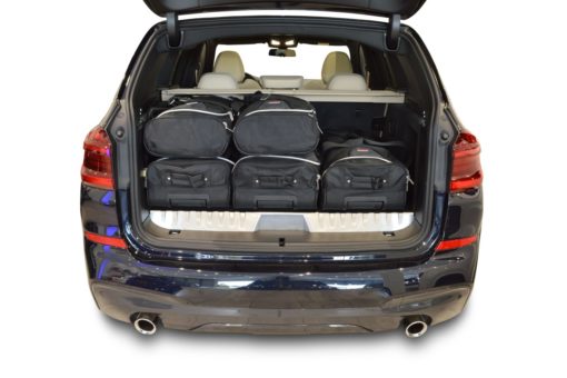 Pack de 6 sacs de voyage sur-mesure pour Bmw X3 (G01) (depuis 2020) - Gamme Classique