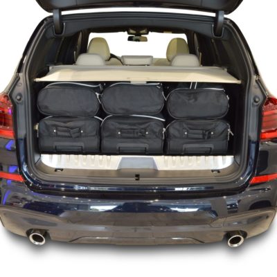 Pack de 6 sacs de voyage sur-mesure pour Bmw X3 (G01) (depuis 2020) - Gamme Classique