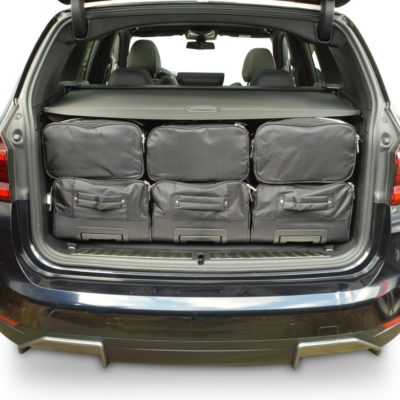 Pack de 6 sacs de voyage sur-mesure pour Bmw iX3 (G08) (depuis 2020) - Gamme Classique