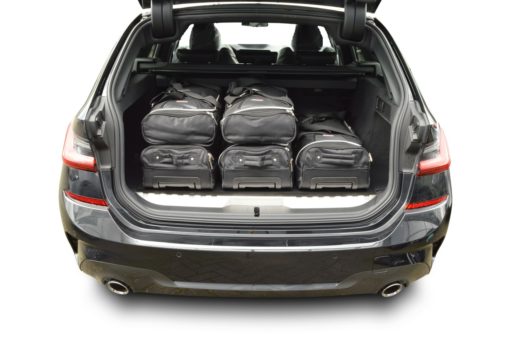 Pack de 6 sacs de voyage sur-mesure pour Bmw Série 3 Touring (G21) (depuis 2019) - Gamme Classique