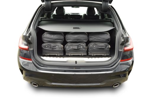 Pack de 6 sacs de voyage sur-mesure pour Bmw Série 3 Touring (G21) (depuis 2019) - Gamme Classique