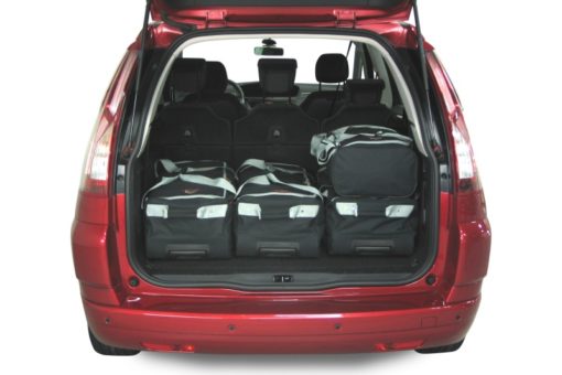 Pack de 6 sacs de voyage sur-mesure pour Citroën Grand C4 Picasso I (de 2006 à 2013) - Gamme Classique