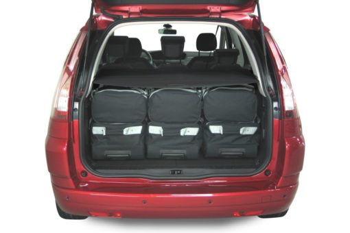 Pack de 6 sacs de voyage sur-mesure pour Citroën Grand C4 Picasso I (de 2006 à 2013) - Gamme Classique