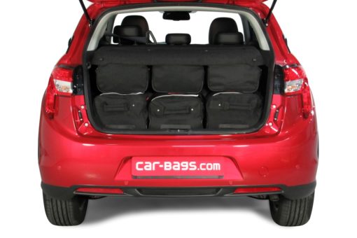 Pack de 6 sacs de voyage sur-mesure pour Citroën C4 Aircross (de 2012 à 2017) - Gamme Classique