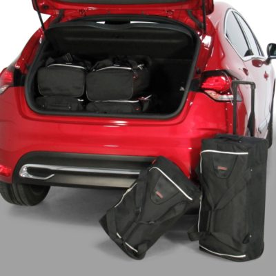 Pack de 6 sacs de voyage sur-mesure pour Citroën DS4 (de 2011 à 2018) - Gamme Classique