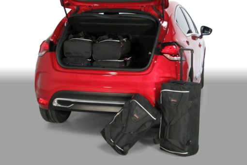 Pack de 6 sacs de voyage sur-mesure pour Citroën DS4 (de 2011 à 2018) - Gamme Classique