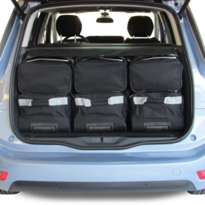 Pack de 6 sacs de voyage sur-mesure pour Citroën Grand C4 Picasso II (depuis 2013) - Gamme Classique