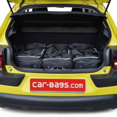 Pack de 6 sacs de voyage sur-mesure pour Citroën C4 Cactus (de 2014 à 2018) - Gamme Classique