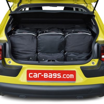 Pack de 6 sacs de voyage sur-mesure pour Citroën C4 Cactus (de 2014 à 2018) - Gamme Classique