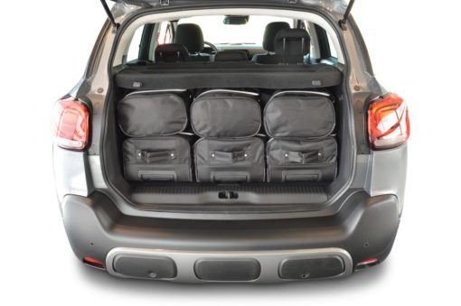 Pack de 6 sacs de voyage sur-mesure pour Citroën C3 Aircross (depuis 2017) - Gamme Classique