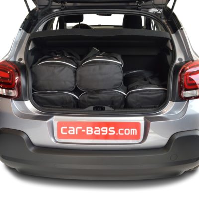 Pack de 6 sacs de voyage sur-mesure pour Citroën C3 III (depuis 2016) - Gamme Classique