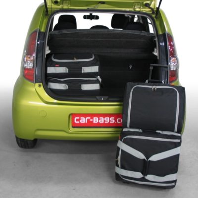 Pack de 4 sacs de voyage sur-mesure pour Daihatsu Sirion (M3#) (de 2005 à 2010) - Gamme Classique