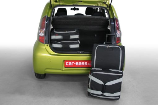 Pack de 4 sacs de voyage sur-mesure pour Daihatsu Sirion (M3#) (de 2005 à 2010) - Gamme Classique