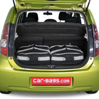 Pack de 4 sacs de voyage sur-mesure pour Daihatsu Sirion (M3#) (de 2005 à 2010) - Gamme Classique