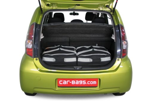 Pack de 4 sacs de voyage sur-mesure pour Daihatsu Sirion (M3#) (de 2005 à 2010) - Gamme Classique