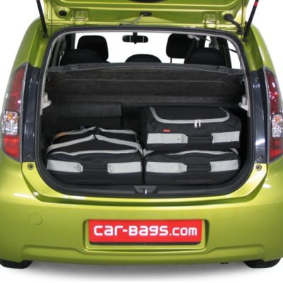 Pack de 4 sacs de voyage sur-mesure pour Daihatsu Sirion (M3#) (de 2005 à 2010) - Gamme Classique