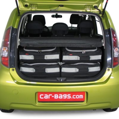 Pack de 4 sacs de voyage sur-mesure pour Daihatsu Sirion (M3#) (de 2005 à 2010) - Gamme Classique