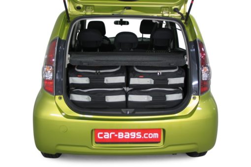 Pack de 4 sacs de voyage sur-mesure pour Daihatsu Sirion (M3#) (de 2005 à 2010) - Gamme Classique