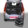 Pack de 4 sacs de voyage sur-mesure pour Daihatsu Cuore (L276) (de 2007 à 2012) - Gamme Classique