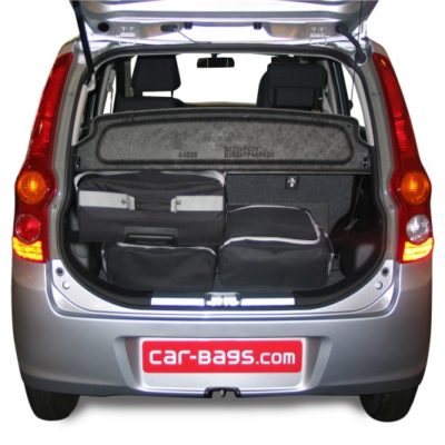 Pack de 4 sacs de voyage sur-mesure pour Daihatsu Cuore (L276) (de 2007 à 2012) - Gamme Classique