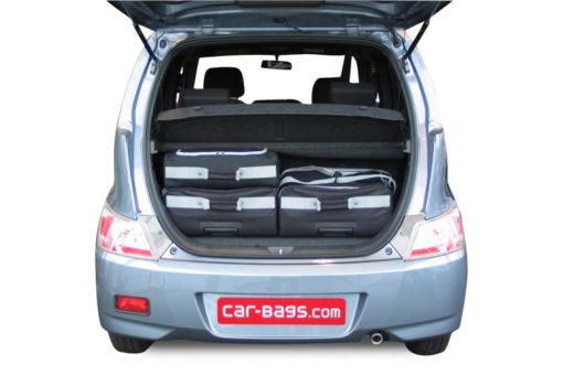 Pack de 4 sacs de voyage sur-mesure pour Daihatsu Materia (de 2007 à 2016) - Gamme Classique