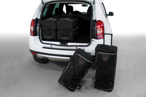 Pack de 6 sacs de voyage sur-mesure pour Dacia Duster (de 2010 à 2017) - Gamme Classique