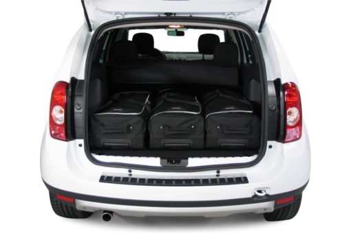 Pack de 6 sacs de voyage sur-mesure pour Dacia Duster (de 2010 à 2017) - Gamme Classique