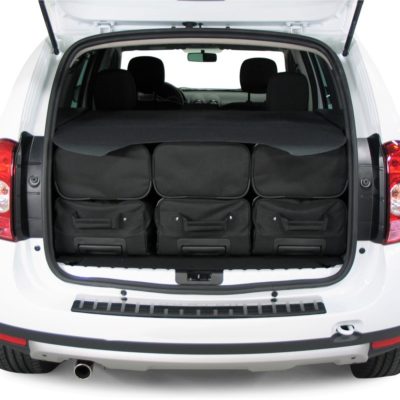 Pack de 6 sacs de voyage sur-mesure pour Dacia Duster (de 2010 à 2017) - Gamme Classique