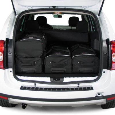 Pack de 6 sacs de voyage sur-mesure pour Dacia Duster (de 2010 à 2017) - Gamme Classique