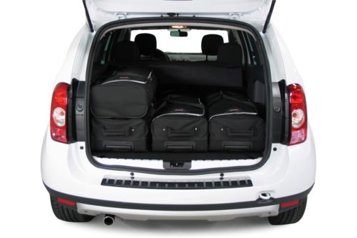 Pack de 6 sacs de voyage sur-mesure pour Dacia Duster (de 2010 à 2017) - Gamme Classique