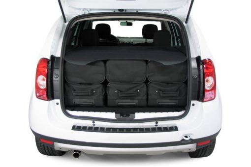 Pack de 6 sacs de voyage sur-mesure pour Dacia Duster (de 2010 à 2017) - Gamme Classique