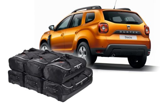 Pack de 6 sacs de voyage sur-mesure pour Dacia Duster II (depuis 2018) - Gamme Classique