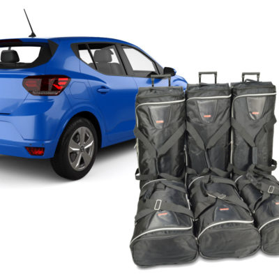 Pack de 6 sacs de voyage sur-mesure pour Dacia Sandero III (depuis 2020) - Gamme Classique