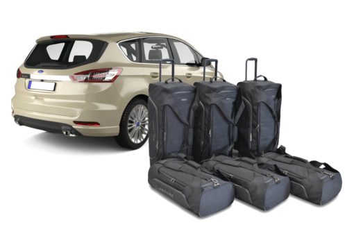 Pack de 6 sacs de voyage sur-mesure pour Ford S-Max II (depuis 2015) - Gamme Pro.Line