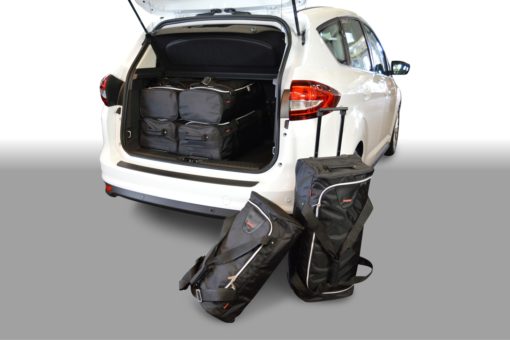 Pack de 6 sacs de voyage sur-mesure pour Ford C-Max II (de 2010 à 2019) - Gamme Classique