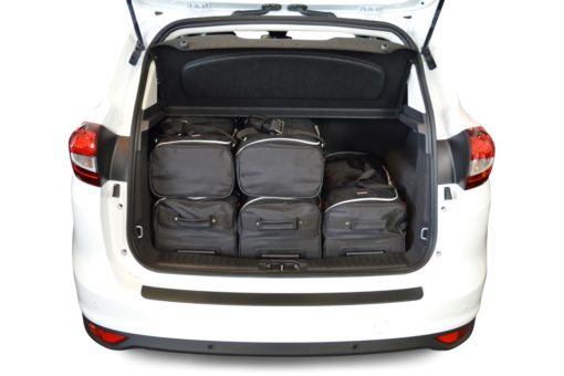 Pack de 6 sacs de voyage sur-mesure pour Ford C-Max II (de 2010 à 2019) - Gamme Classique