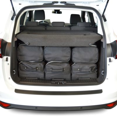 Pack de 6 sacs de voyage sur-mesure pour Ford C-Max II (de 2010 à 2019) - Gamme Classique