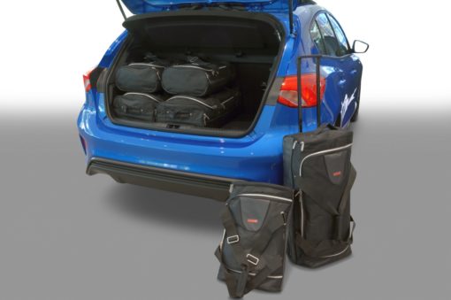 Pack de 6 sacs de voyage sur-mesure pour Ford Focus IV (depuis 2018) - Gamme Classique