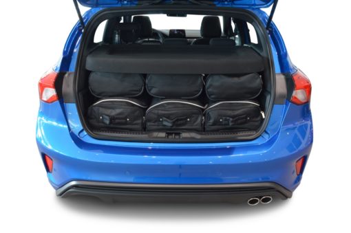 Pack de 6 sacs de voyage sur-mesure pour Ford Focus IV (depuis 2018) - Gamme Classique