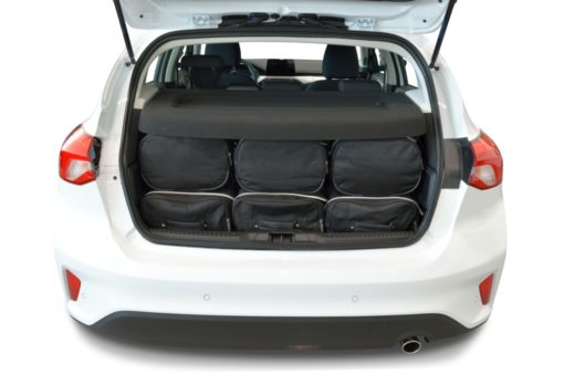 Pack de 6 sacs de voyage sur-mesure pour Ford Focus IV (depuis 2018) - Gamme Classique