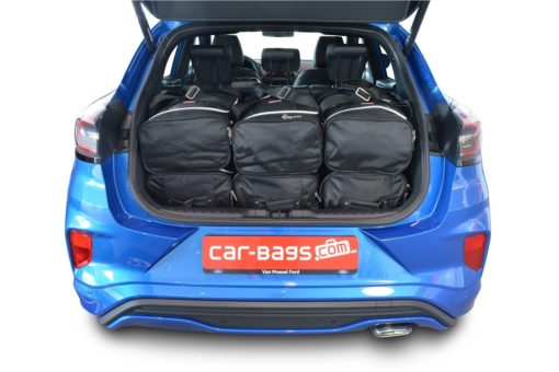 Pack de 6 sacs de voyage sur-mesure pour Ford Puma (depuis 2019) - Gamme Classique