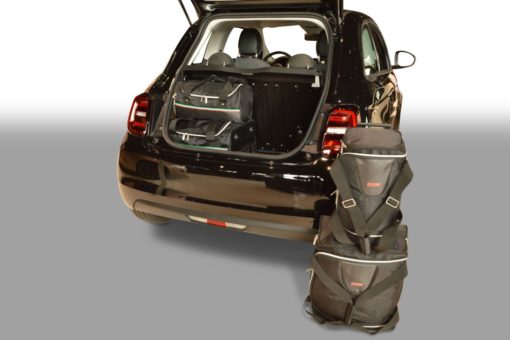 Pack de 4 sacs de voyage sur-mesure pour Fiat 500 (depuis 2007) - Gamme Classique