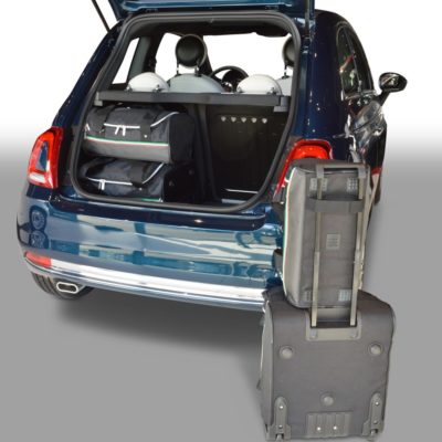 Pack de 4 sacs de voyage sur-mesure pour Fiat 500 (depuis 2007) - Gamme Classique